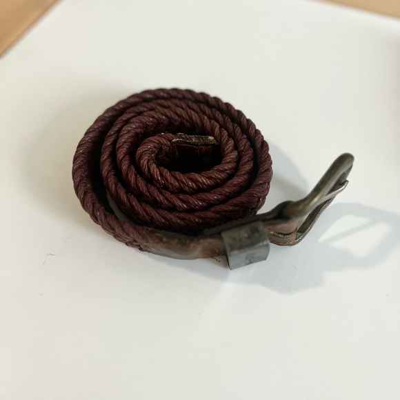 Vintage Braided Leather Belt - Picture 7 of 7